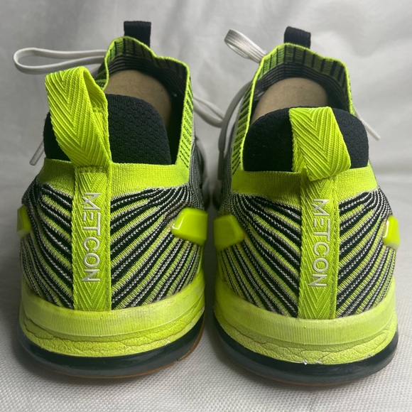 Nike Metcon Neon DSX Flyknit 2 CrossFit Mens 14 Gum Volt Black Yellow 924423-107 - Picture 4 of 15